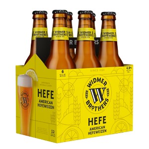 Widmer Brothers Hefeweizen Beer - 6pk/12 fl oz Bottles - 1 of 4