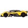 Aston Martin Valkyrie Sunburst Yellow with Carbon Top Limited Edition to 4200 pieces 1/64 Die Cast Model Car by Mini GT - 2 of 3