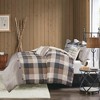 Gulches Full/Queen 6 Piece Herringbone Duvet Cover Set - 2 of 4