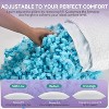FAPO Adjustable Pillows Queen Size Set of 2 - Cooling Shredded Memory Foam Pillow for Sleeping, Bed Pillows for Sleepers,Washable Cover - 2 of 4
