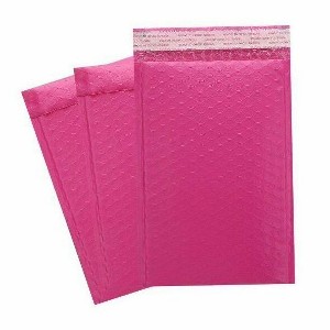 supplyhut 200 #5 10.5x16 Pink Poly Bubble Padded Envelopes Mailers Shipping Case 10.5"x16" - 1 of 2