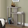 Monarch Specialties Accent Table Console Entryway Narrow Sofa Living Room Bedroom Brown Laminate Contemporary Modern - 2 of 4