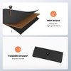 Pellebant 8 Drawers Vertical Dresser dressers for bedroom Storage Tower with Sturdy Steel Frame Wood Top Easy Pull Fabric Bins Handles - 4 of 4