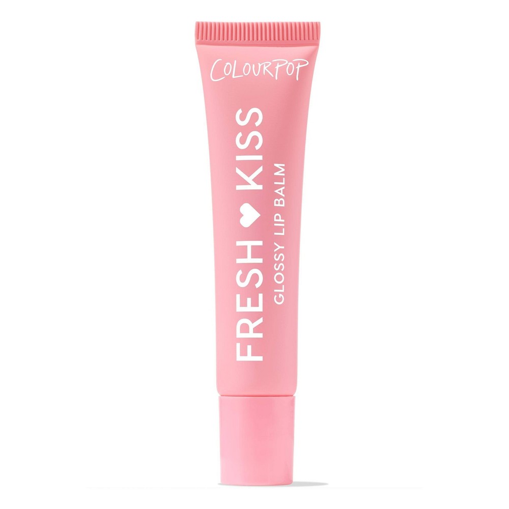 ColourPop Fresh Kiss Glossy Lip Balm - Strawberry Milk - 0.49oz: Moisturizing Translucent Cosmetic with Gloss Finish