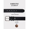 Lee Casual Mens Every Day Classic Belt with English Bevel Edges for Jeans, Khakis - 2 of 4