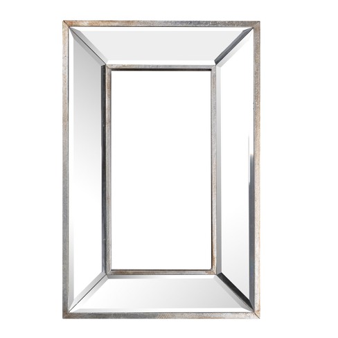 Rectangular Decorative Wall Mirror Clear A B Home Target