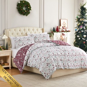 Southshore Fine Linens, 3-piece Holiday Comforters - 1 of 4