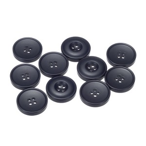 Unique Bargains Resin DIY Craft Flat 4-Hole Sewing Buttons 10 Pcs - 1 of 4