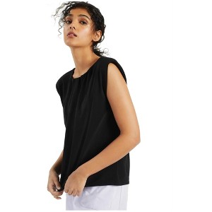 Alfani Womens Solid Pullover Blouse - 1 of 3