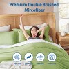 Nestl Soft Double Brushed Microfiber Duvet Cover Set with Button Closure - 3 of 4