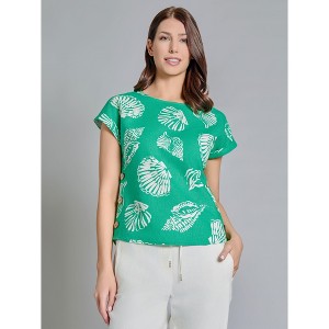 Jones New York Button Detail Blouse - 1 of 3