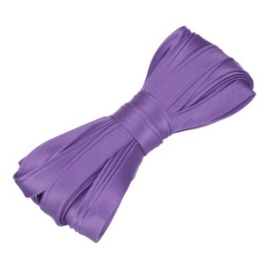 Unique Bargains Satin Hemming Binding DIY Craft Double-Fold Bias Tape - 1 of 4