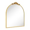 TEHOME Luna Arched Stainless Steel Framed Orante Mirror Wall Mounted Bathroom Vanity Mirror - 3 of 4