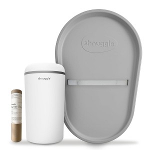 Changing Essentials Kit: Shnuggle Changing Mat + Diaper Pail + Better Bag Liners (90 Day Supply) - 1 of 4