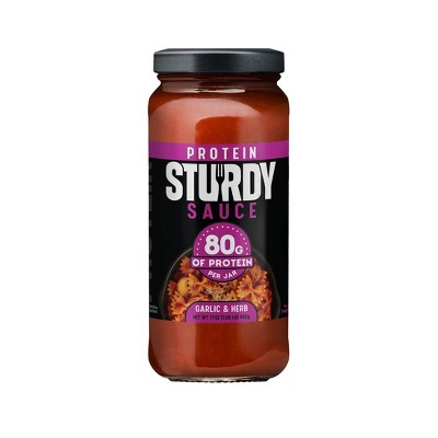 Sturdy Sauce High Protein Garlic Herb Pasta Sauce - 17oz