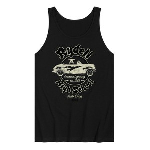 Men's - Grease - Rydell High School Auto Shop Graphic Tank Top - 1 of 3