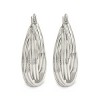 SHINE by Sterling Forever Emery Triple Row Layered Earrings - 3 of 4