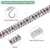 Unique Bargains Durable Rhinestone Chain Multipurpose Use Beaded Trim 1 Pc - 2 of 4