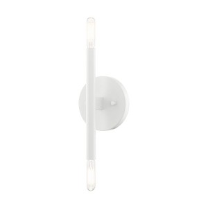 Livex Lighting Copenhagen 2 - Light Wall Light in  White - 1 of 1