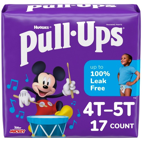 Pull-ups Boys' Potty Training Pants - 4t-5t - 17ct : Target