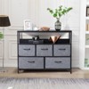 DOMETOUR Modern TV Stand for Living Room – TV Stand for TVs up to 46 Inches. - 2 of 4