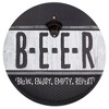 Vintage Inspired 'B-E-E-R' Bottle Opener/Cap Catcher Wall Sign Panel - American Art Decor - 4 of 4