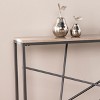Arendal Faux Stone Skinny Console Table - CM1654 - Grey - SEI - 3 of 4