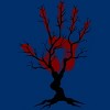 Men's Design By Humans Halloween Tree By aisenArt T-Shirt - 2 of 3