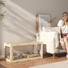 PawHut Hamster Cage, Small Animal Cage with Easy View Acrylic Panels, Air Vents & Openable Roof for Dwarf, Gerbil, Guinea Pig, 39" x 20" x 18.5", Oak - 3 of 4