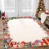 COZONY Washable Area Rug, Soft Low Pile Non-Slip Floor Carpet for Living Room, Bedroom, Kitchen & Dining Room, Holiday Christmas Decorative Throw Mat - 4 of 4