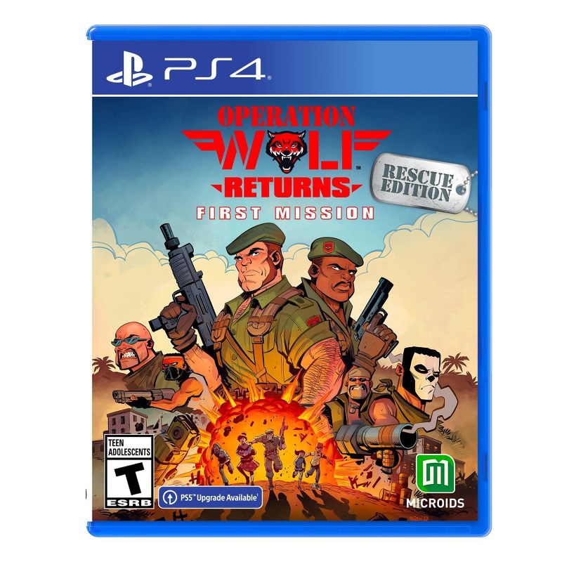Operation Wolf Returns: First Mission - PlayStation 4, 1 of 8