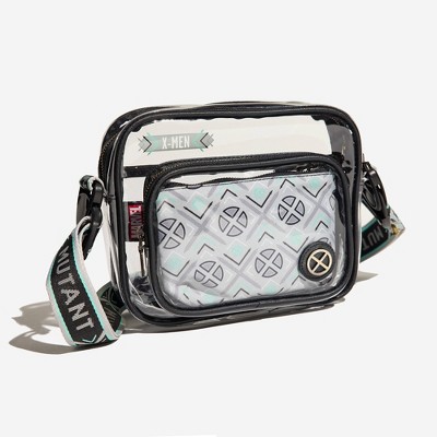 Heroes & Villains: X-Men Logo Metropolis Stadium Crossbody Bag