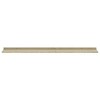 vidaXL Wall Shelves 2 pcs White and Sonoma Oak 39.4"x3.5"x1.2" - 4 of 4
