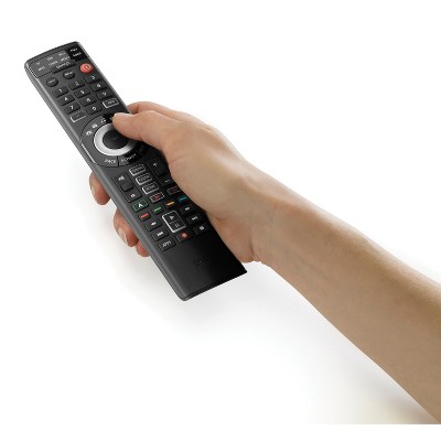 Black Universal Smart Remote Control with Shortcut Keys