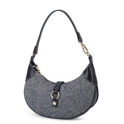 MKF Collection Mire Women’s Shoulder Half Moon Bag by Mia K