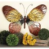 27" x 36" Eclectic Metal Butterfly Wall Decor Red - Olivia & May - 2 of 4