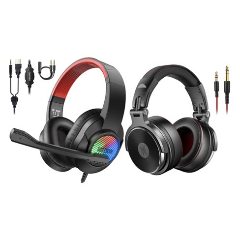 Oneodio Pro 50 Black Studio Wired Over Ear Headphones W Hi res