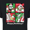 Women's - Disney - Holidays Cropped Graphic T-Shirt - 2 of 4