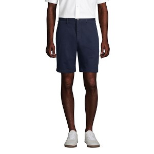 Lands' End Men's Big 9" Traditional Fit No Iron Chino Shorts - 1 of 4