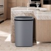 BestMassage 13 Gallon Trash Can Modern Touchless Garbage Can Kitchen Waste Bin with Large Capacity Waterproof Odor Control - 2 of 4