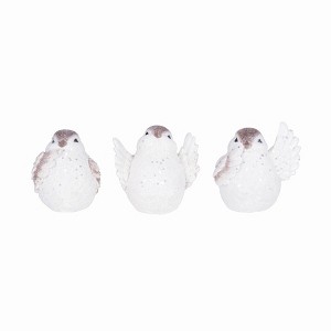 Gallerie II Sitting Birds Figurines A/3 - 1 of 4