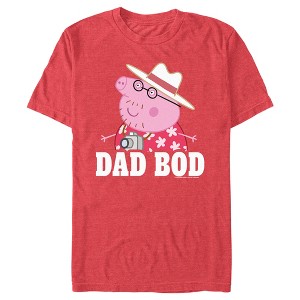 Men's Peppa Pig Father's Day Dad Bod T-Shirt - 1 of 4