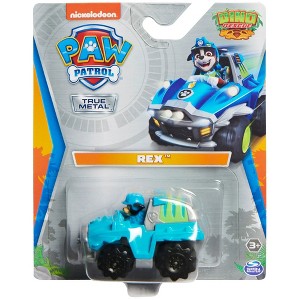 PAW Patrol True Metal Dino Rescue Rex 1:55 Die-Cast Vehicle, Blue Rescue Toy Truck with Working Wheels & Dino Details for Kids Ages 3 & Up - 1 of 4