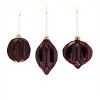 Velvet Glass Ornament (Set of 6) - 2 of 4