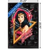 Trends International DC Comics Movie - Wonder Woman 1984 - Wonder Woman Framed Wall Poster Prints - 3 of 4