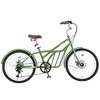 Gulches Adult Commuter Bike 24 Inch, Steel Frame, Shimano 6-Speed, Double Disc Brakes, Multiple Colors, Comfort-Commuter Hybrid - 3 of 4