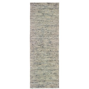 Oriental Weavers Lucent 45905 Stone/ Grey Indoor Area Rug - 2'6" x 8' - 1 of 3