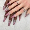 Vynxaria PurPle Fashion-Forward Wearable Nails for Every Mood Size M - 3 of 4