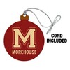 Morehouse College Primary Logo Wood Christmas Tree Holiday Ornament - 2 of 4