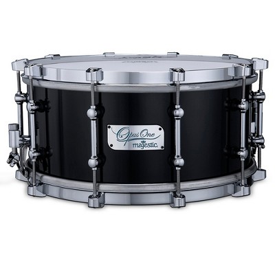 Majestic Opus One Cherry Shell Concert Snare Drum 14 X 6.5 In. Piano Black  : Target